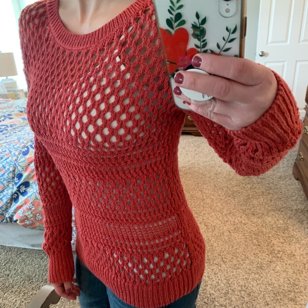 A.E. Open Weave Sweater